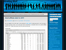 Tablet Screenshot of howling-wulf.com